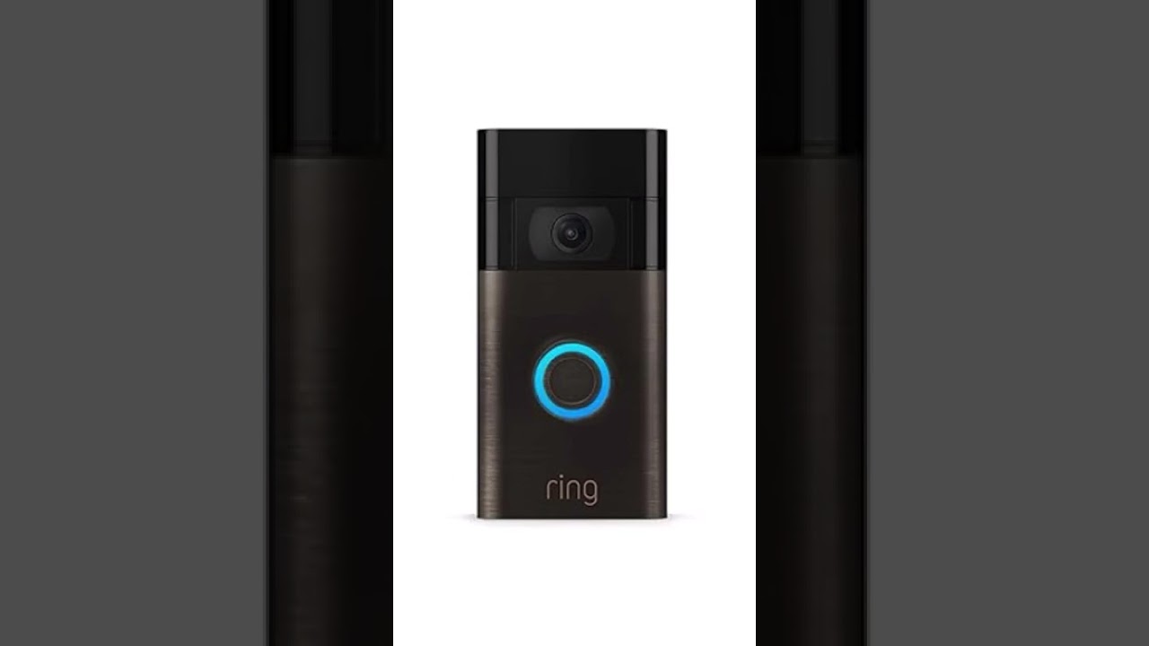Ring Video Doorbell – 1080p HD video, improved motion detection, easy installation – 