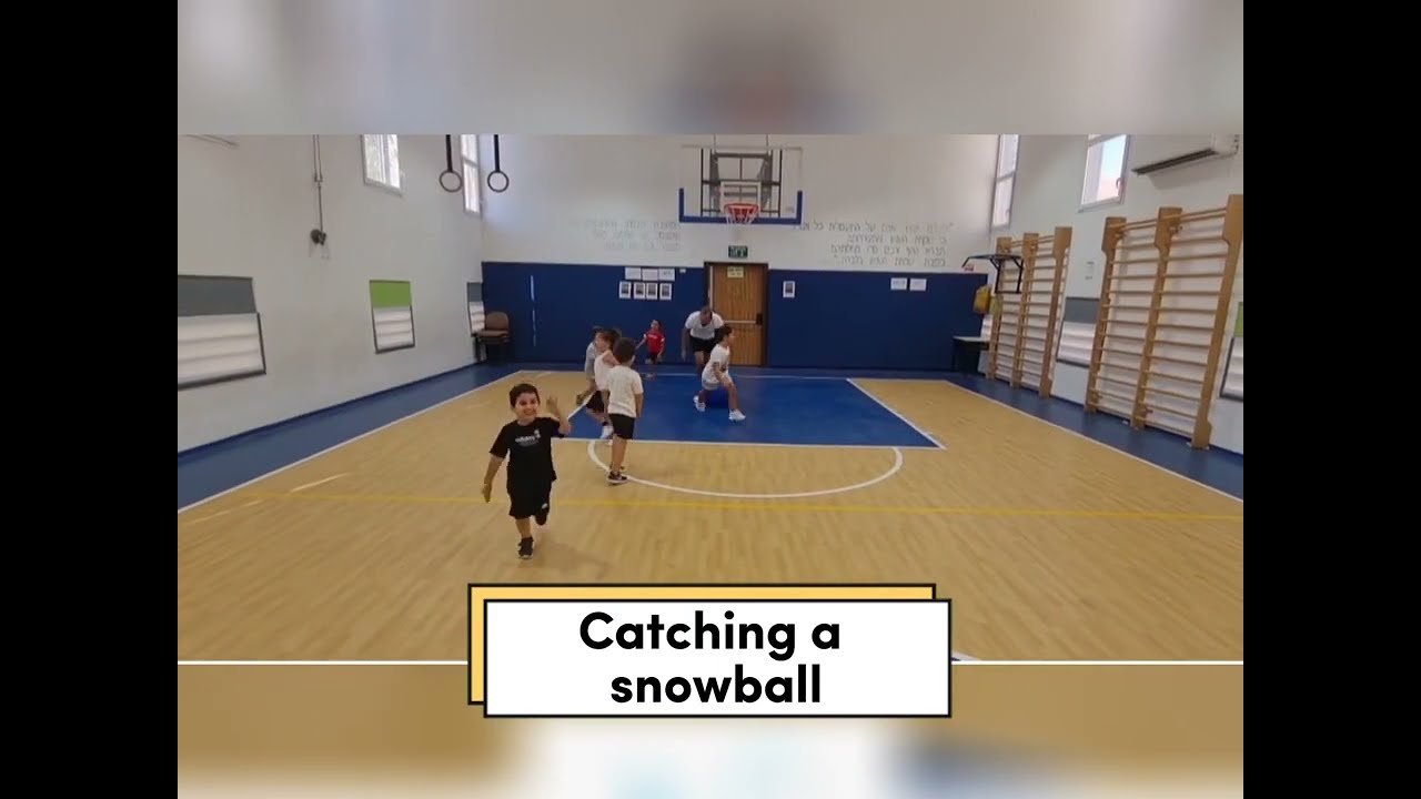 Fun physical education games | pe games | catching a snowball
