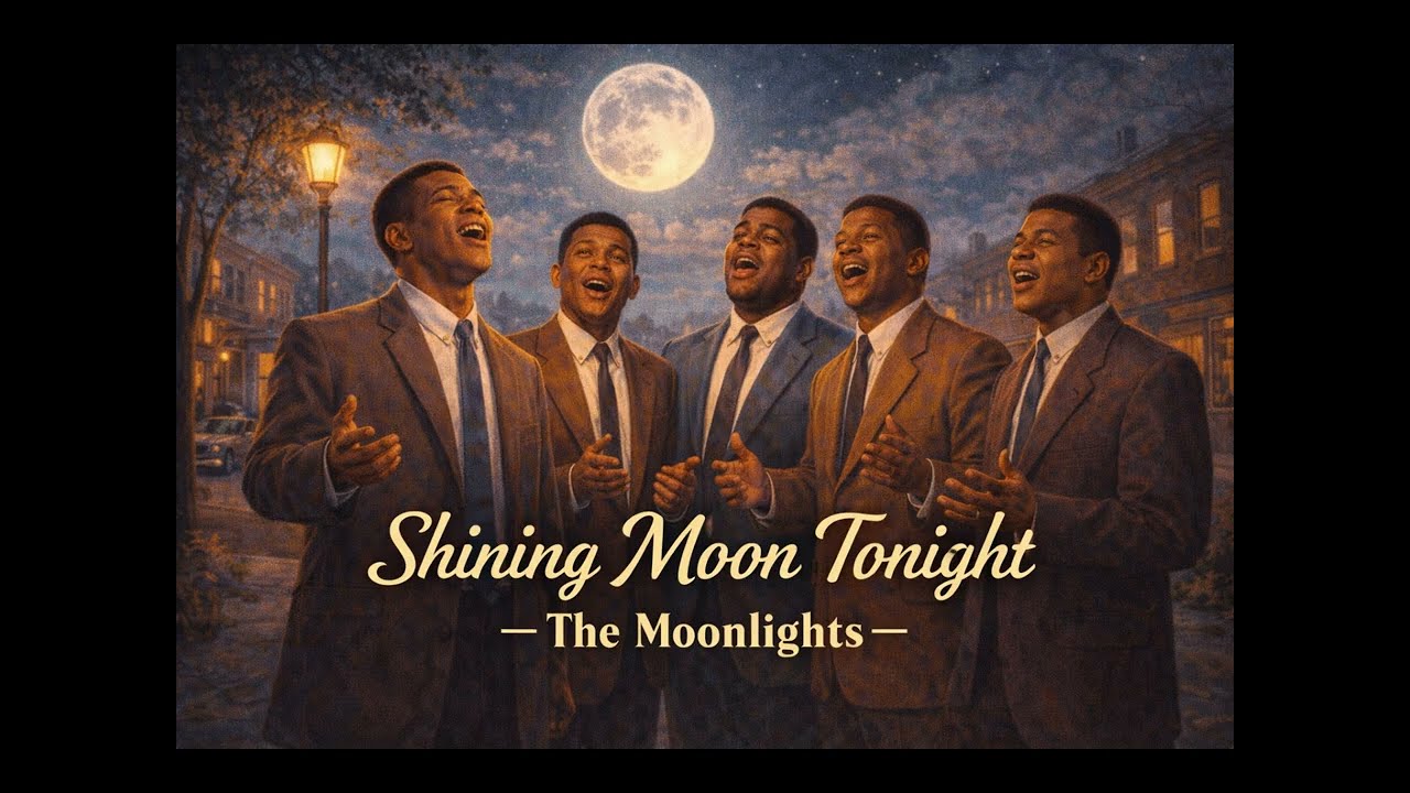 The Moonlights – Shining Moon Tonight – (A Doo-Wop Love Song)