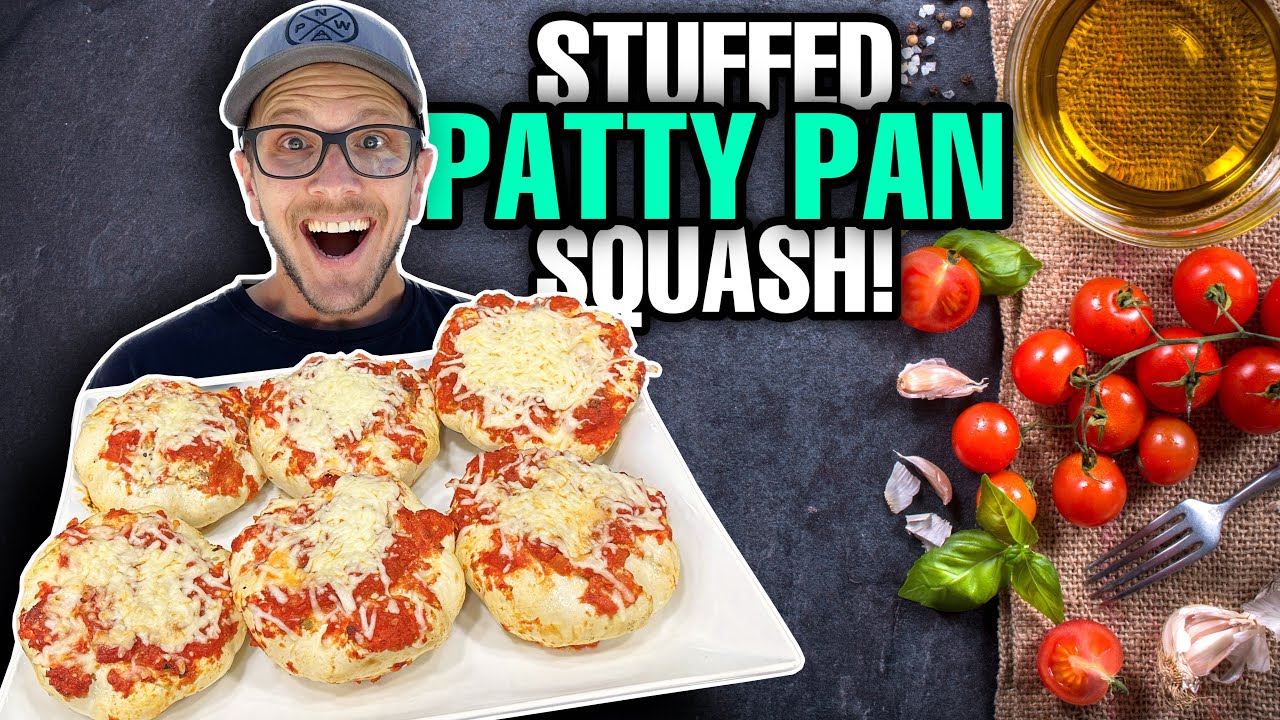 The BEST Recipe For Your Pattypan Squash! | Stuffed Garden Squash!