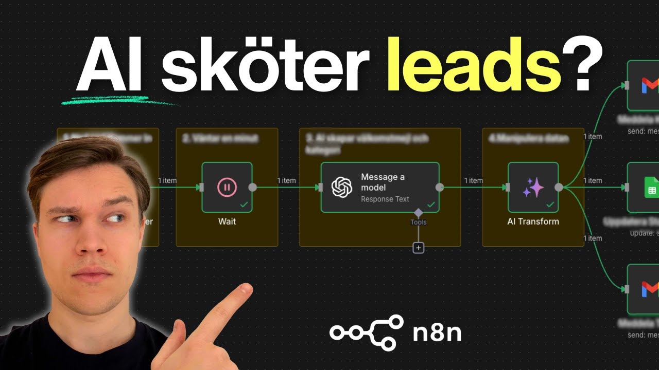 AI-Automation: Hantera Alla Dina Leads med AI (n8n)
