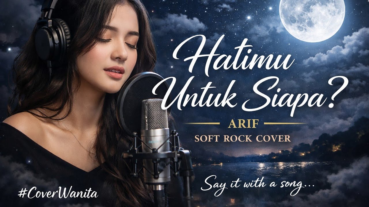 HATIMU UNTUK SIAPA – ARIF, Slow Rock Cover Vokal Wanita | Lembut & Menyentuh Hati