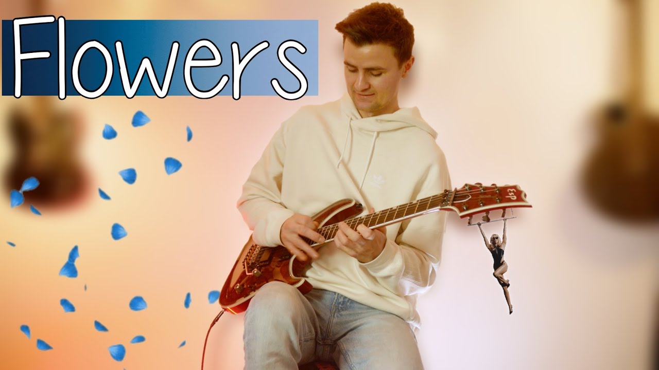 FLOWERS - MILEY CYRUS - Electric Guitar Cover