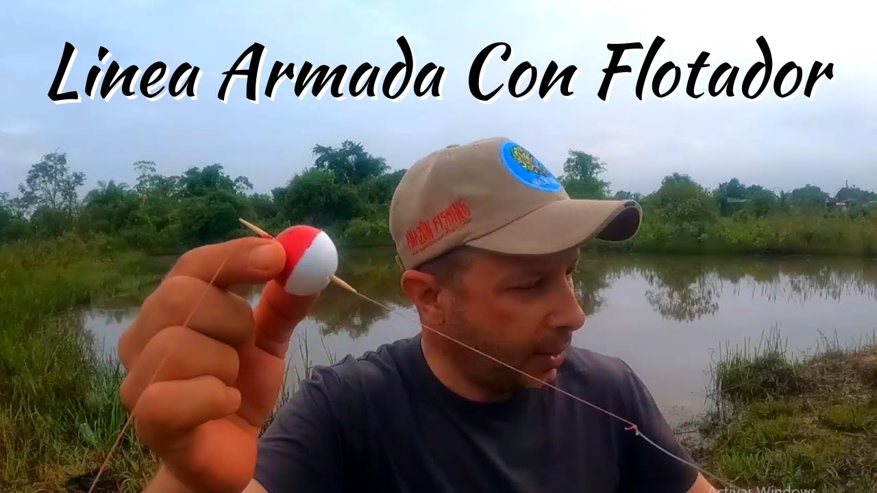 ☑️ COMO ARMAR UNA LINEA DE PESCA CON FLOTADOR SIMPLE Y RAPIDO