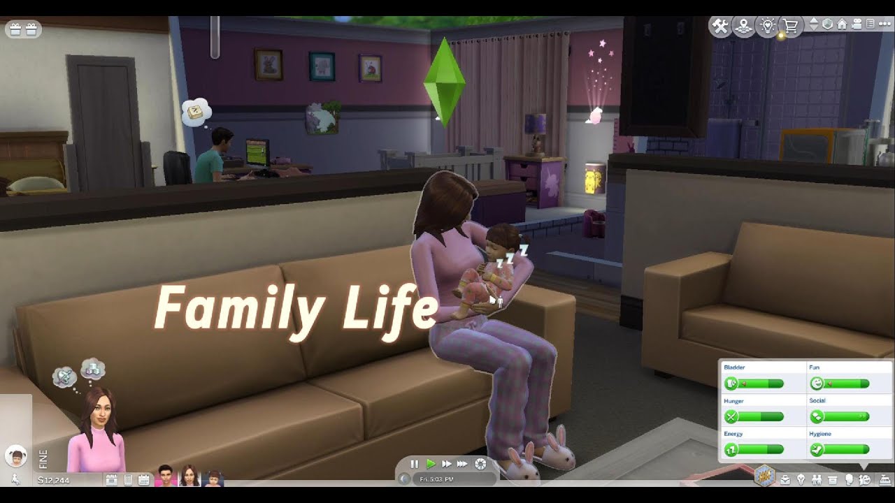 Family Life  Sims 4  #sims4 #sims4familylife #sims4familywithinfant