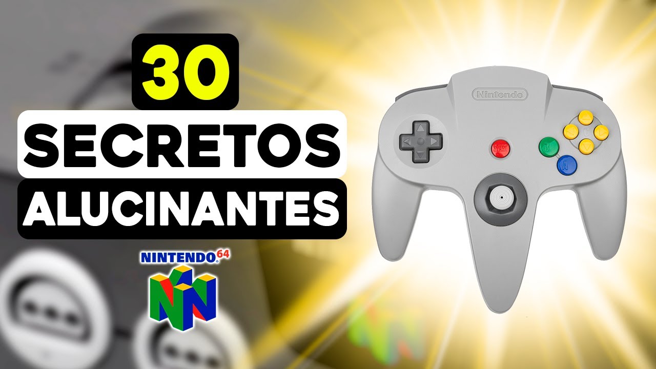 30 Secretos y Curiosidades ALUCINANTES de Nintendo 64 🏆