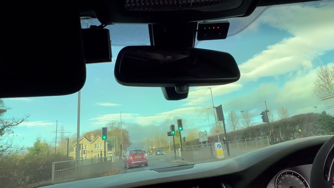 BMW M5 F10 Target Blu Eye road test demonstration