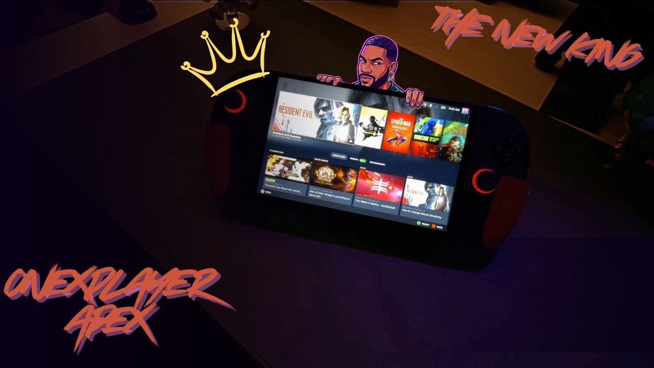 The True King of the Handhelds arrives (OneXplayer Apex Unboxing)