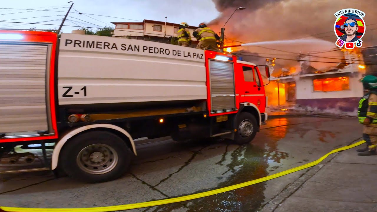 INCENDIO PENCO 2026 EN PRIMERA PERSONA COMO BOMBERO