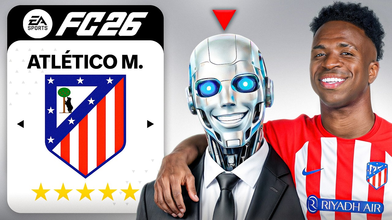 ¿Qué pasaría si una IA controla al Atletico de Madrid?