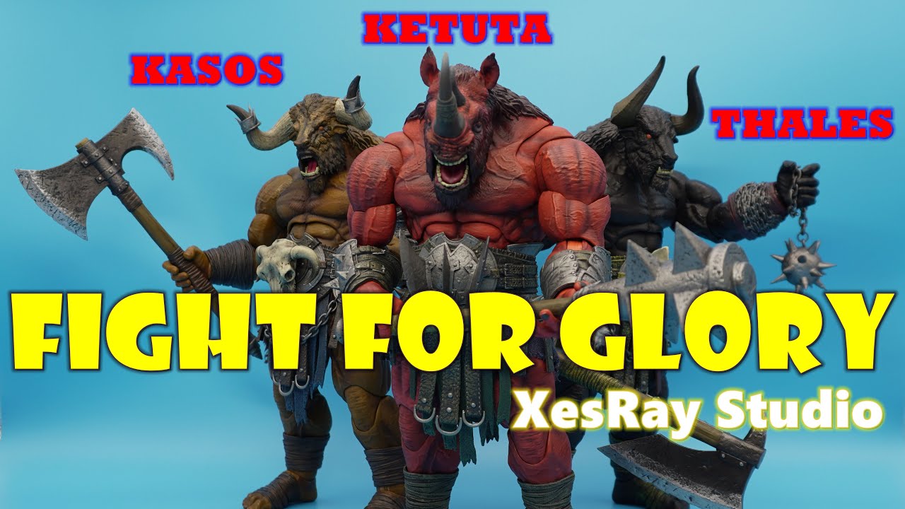 Xesray Studio Fight for Glory Combatants KASOS & THALES ft. LACC Exclusive KETUTA The Big Horn Rhino