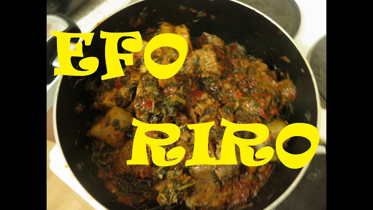 HOW TO COOK NIGERIAN EFO RIRO 😋👌 | Nigerian Food Recipes