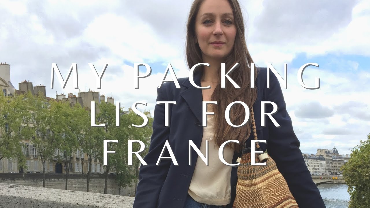 My Packing List For France | Classic Style For Travel