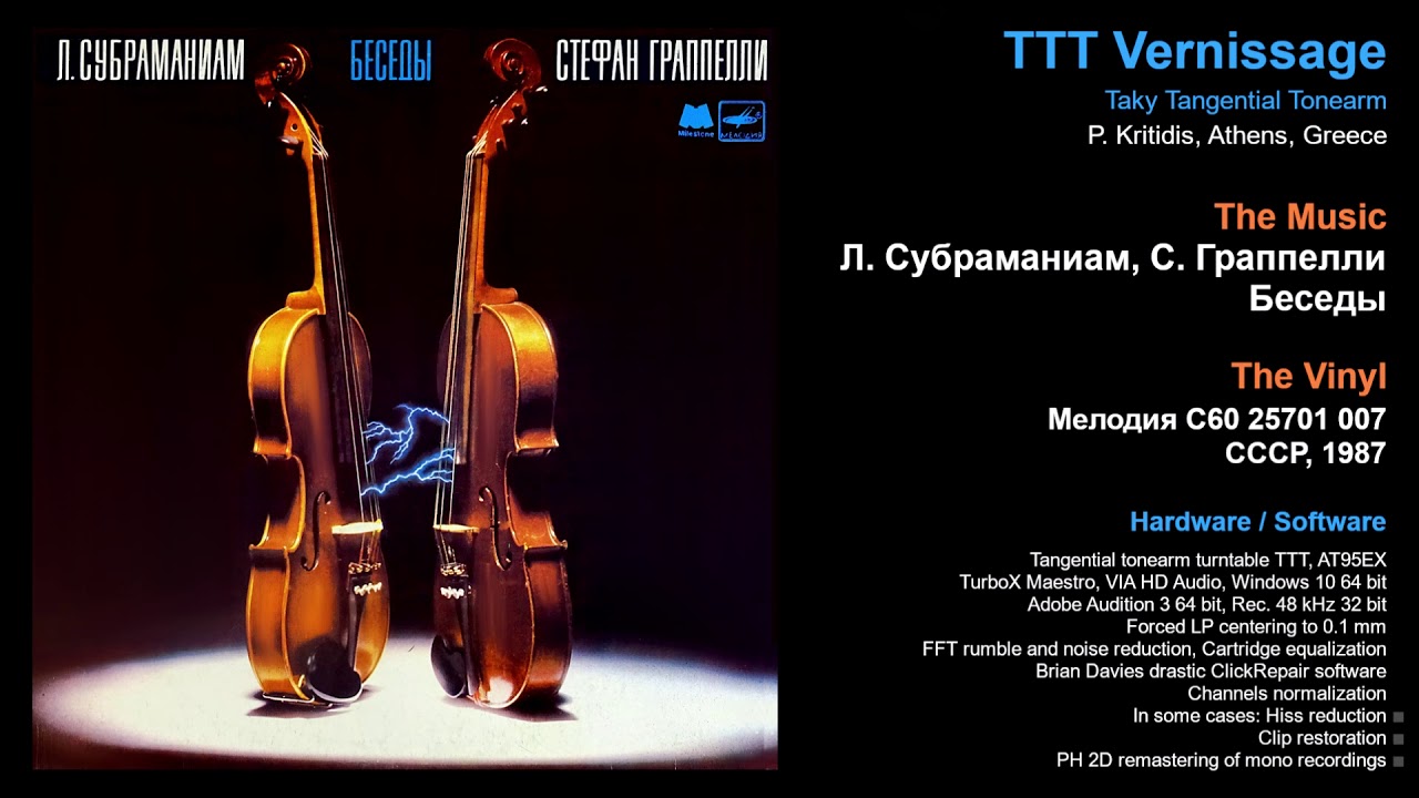 Субраманиам Граппелли Беседы