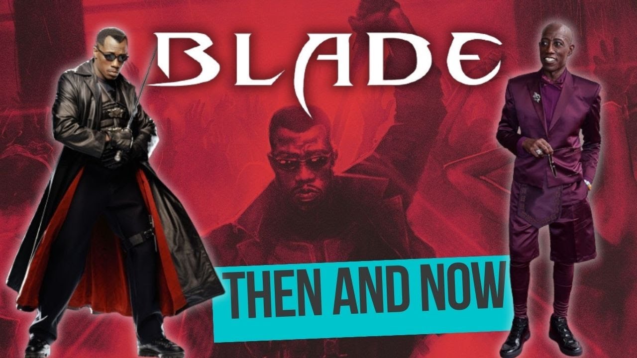 WESLEY SNIPES - BLADE CAST ⭐️ Then and Now 2024