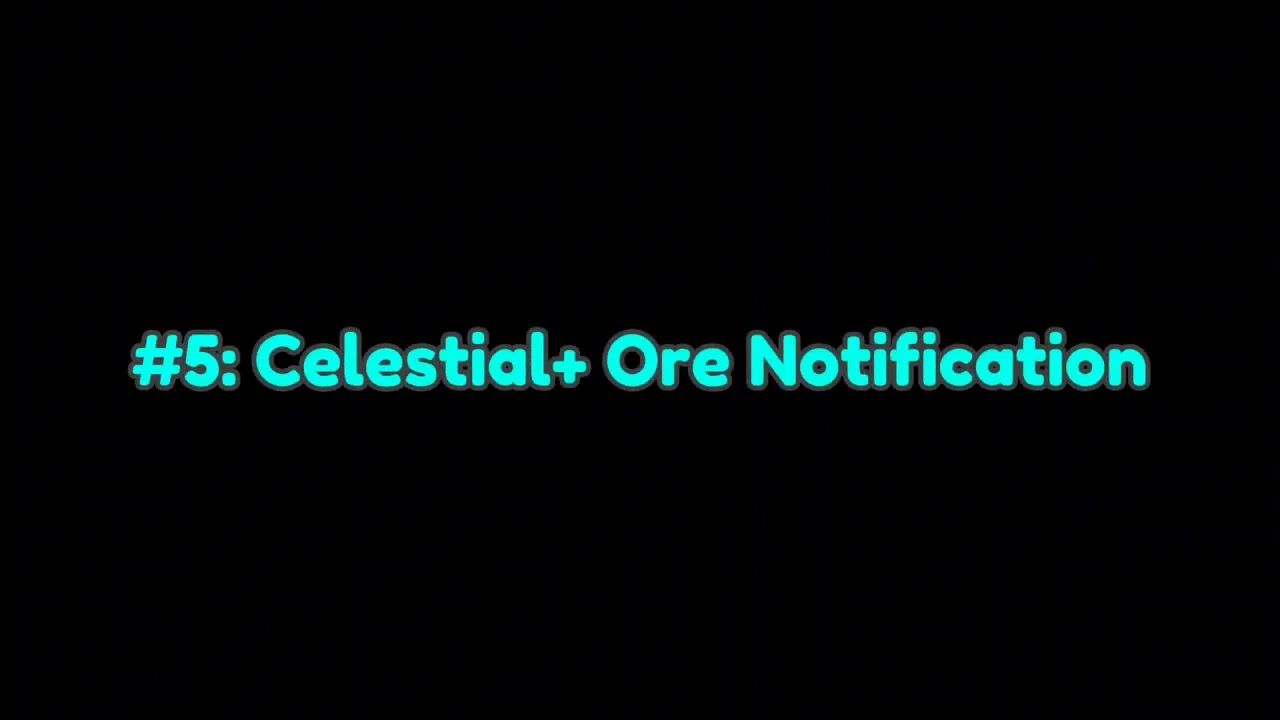 [OUTDATED] All Ore Notifications and Their Sounds in Miners World