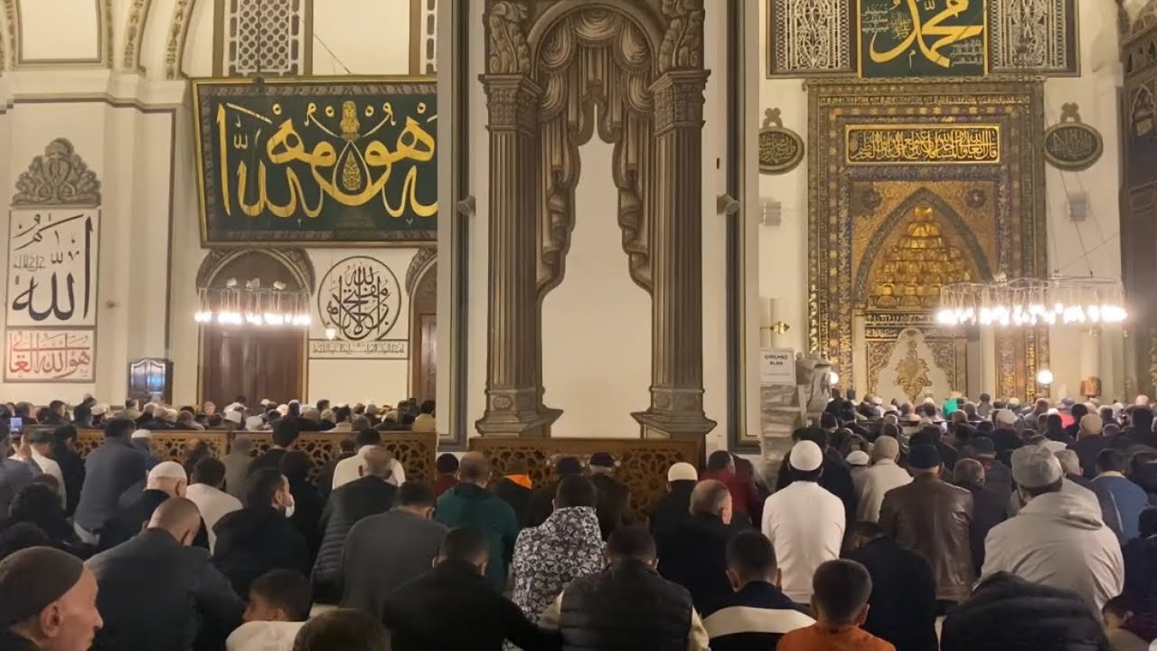 BURSA ULU CAMİİ ZİKR-İ ŞERİF VE KUR'AN TİLAVETİ 09.11.2025 (18 Cemaziyelevvel 1447)