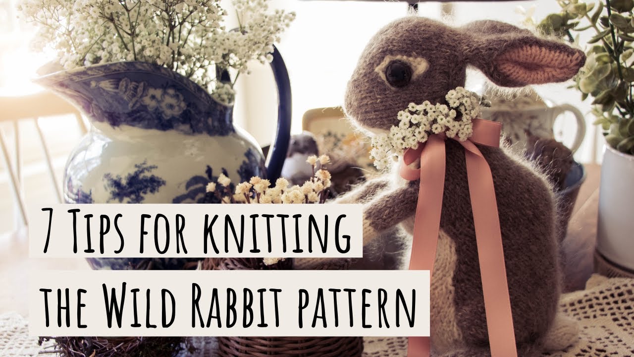 7 Tips for Knitting the Wild Rabbit Pattern from Dot Pebbles (Number 3 is a Game Changer)