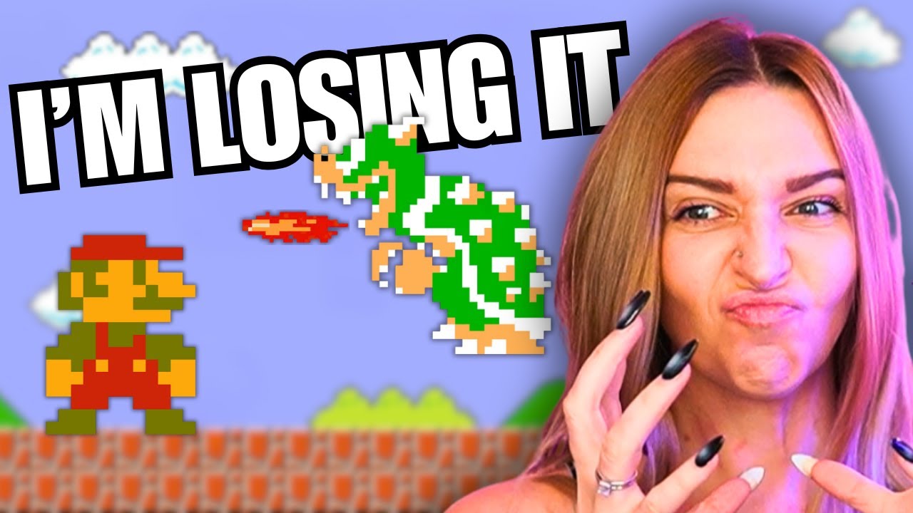She Thought Super Mario Bros. Was Going To Be EASY...