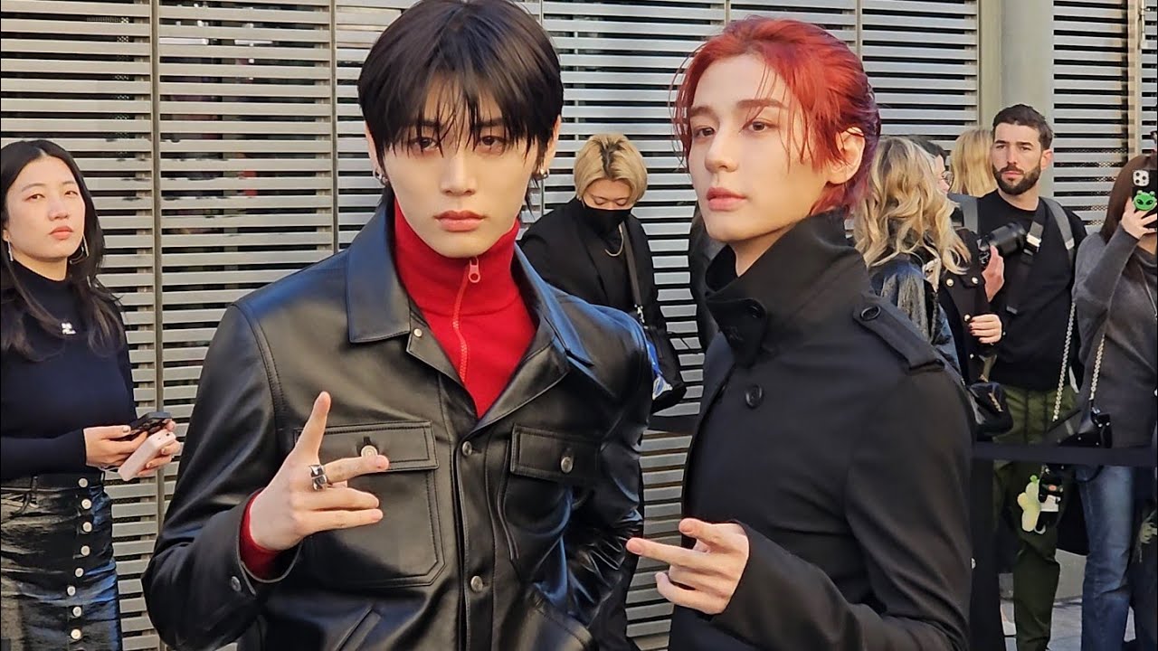 BOYNEXTDOOR TAESAN·LEEHAN @ Courreges Event for the Paris Fashion Week