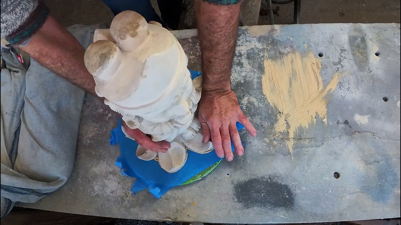 Sculpting in Clay & Concrete at ClayBraven Studio
