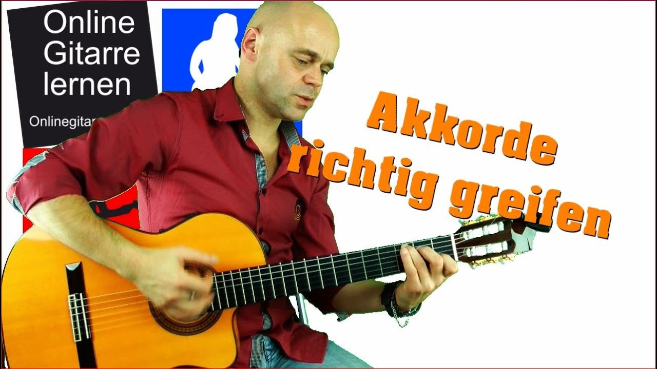 Richtig Akkorde greifen, mein Tipp Gitarre lernen 🎸