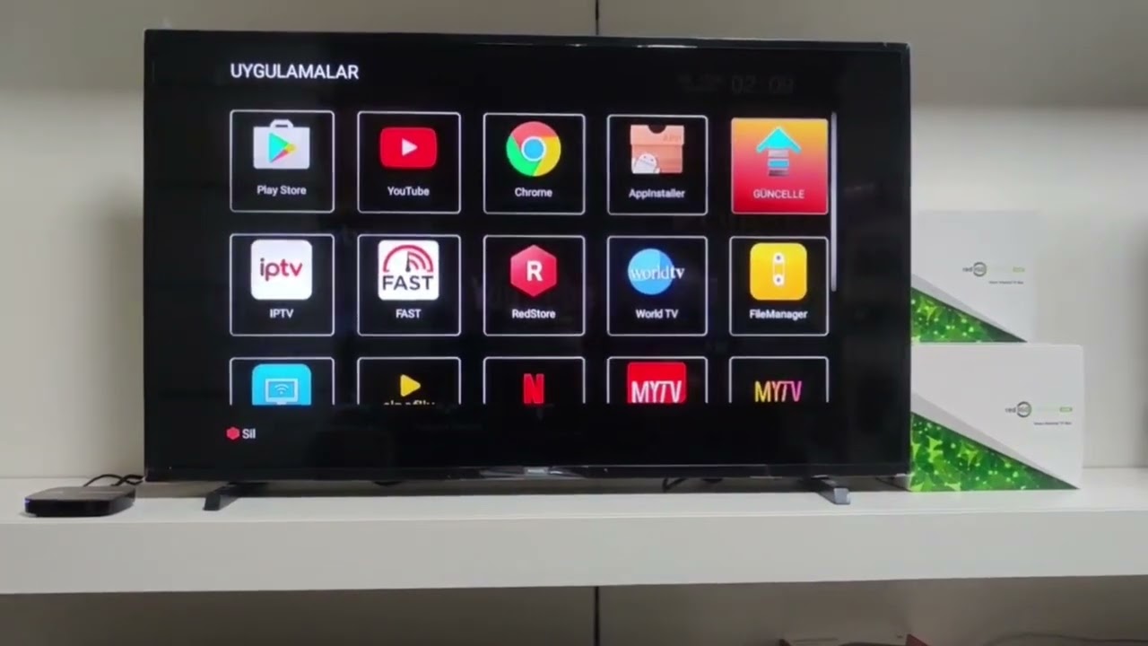 REDLİNE RED NANO 360 4K ANDROİD BOX KUTU AÇILIMI VE ÜRÜN TANITIMI