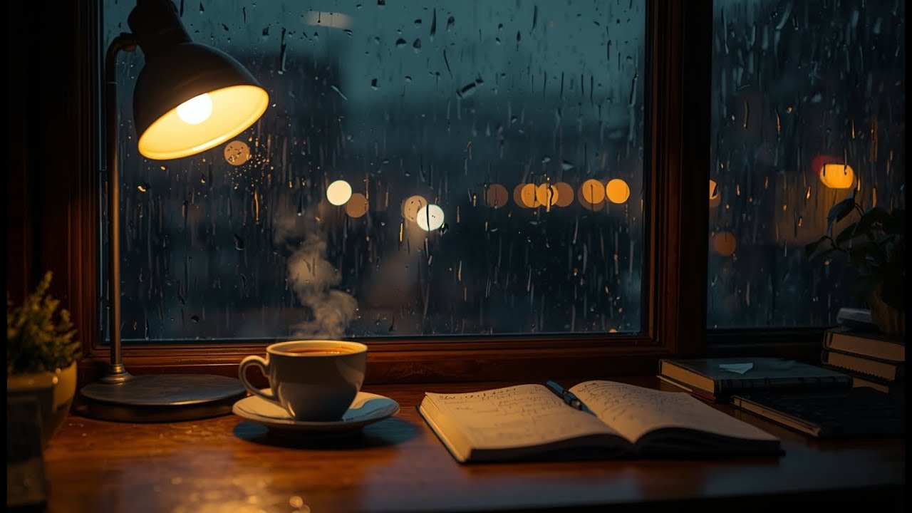 Rain on the Window | Cozy Night Relax & Unwind | CozyNest
