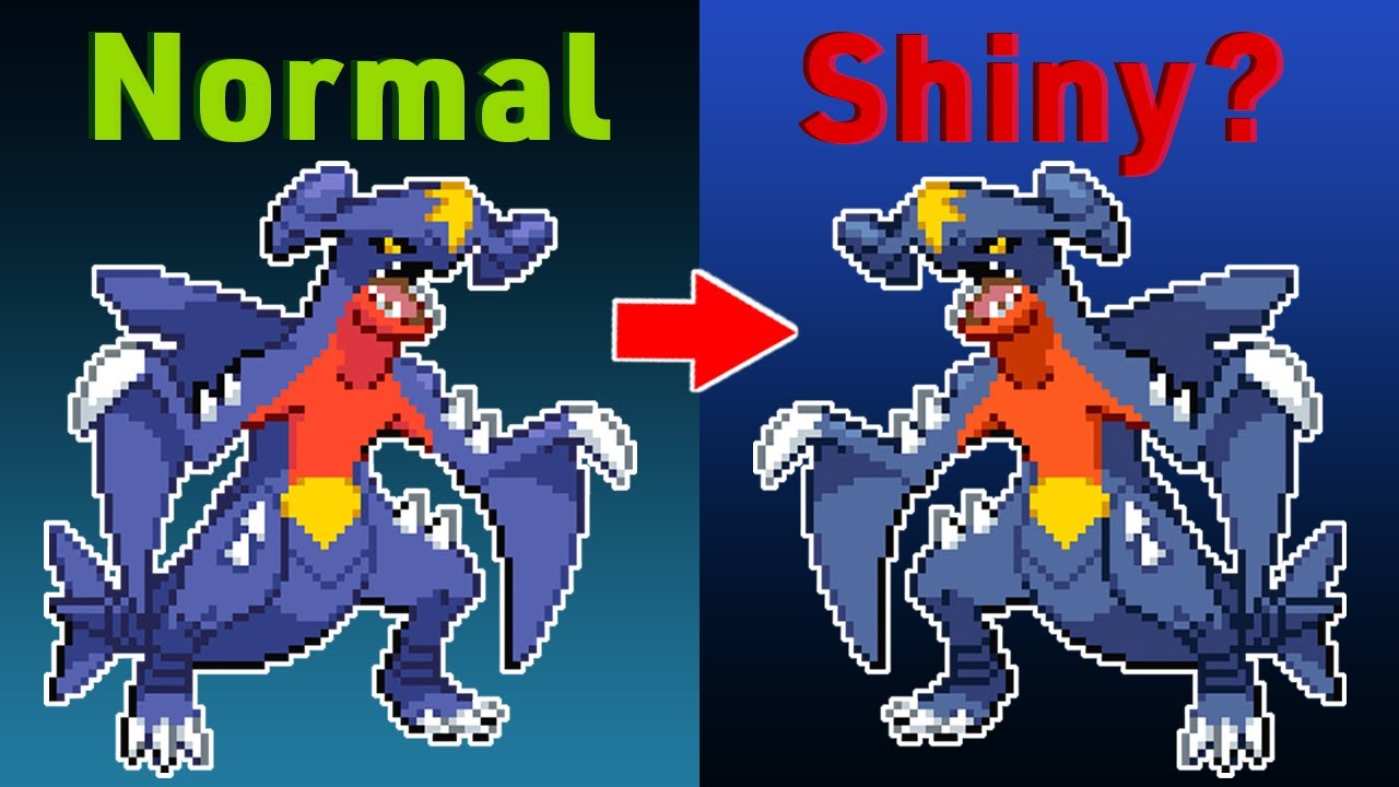 Why do Shiny Pokemon look the same in Gen 4?
