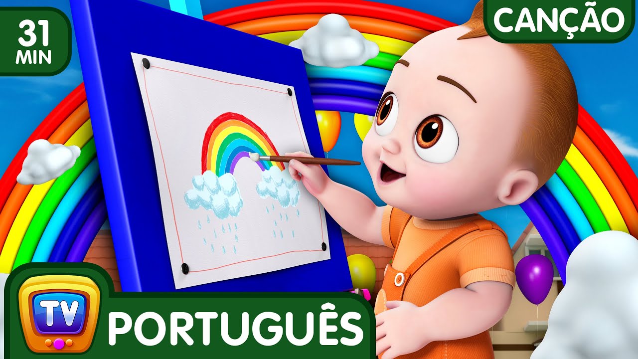 Festa do Arco-íris (The Rainbow Party) - Canções para Crianças - ChuChu TV Coleção