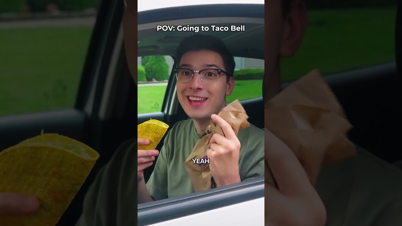 POV: Going to Taco Bell 😂