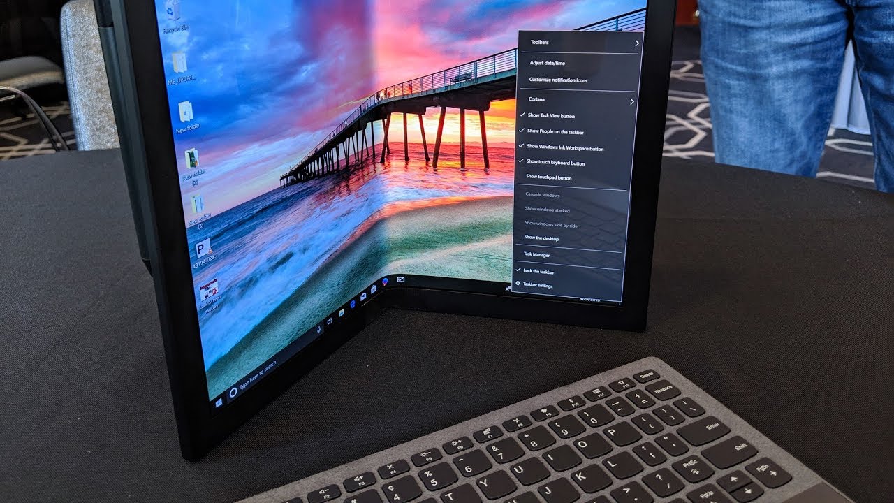 Lenovo Just Unveiled World's First Foldable PC, and We Tried It