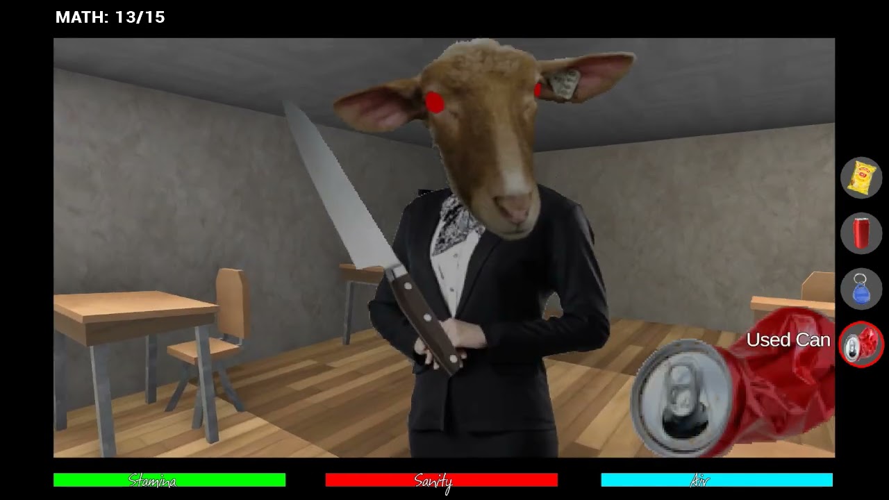 Haika's Crazy Schoolhouse 0.0.3a pre2 - AEwVS Fangame - Baldi's Basics Fangame