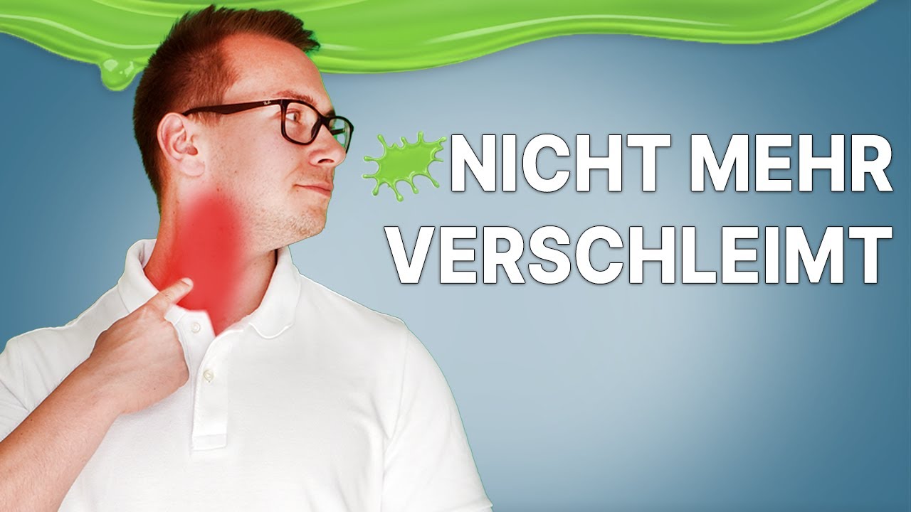 Zähen Schleim in den Bronchien lösen – Anleitung für freie Atemwege