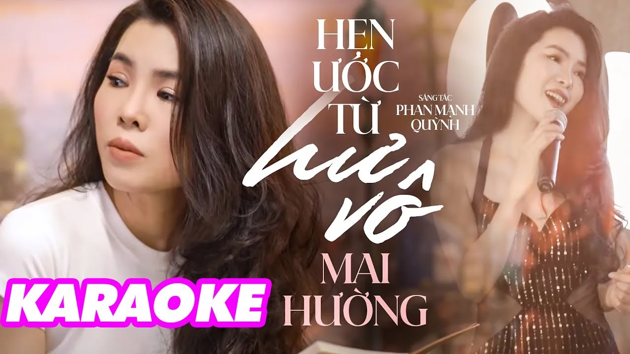 [KARAOKE TONE NỮ] - HẸN ƯỚC TỪ HƯ VÔ - MAI HƯỜNG | Hay là đôi ta hẹn ước từ hư vô...