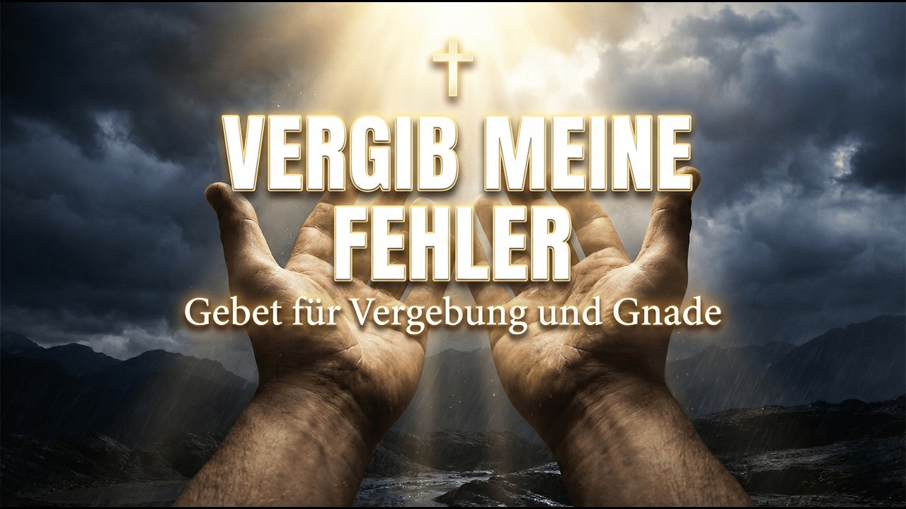 Vergib Meine Fehler – Gebet für Vergebung und Gnade | Christliche Musik