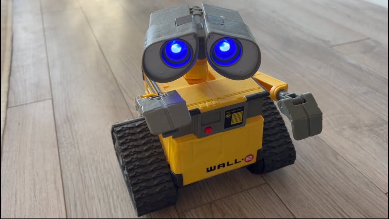 Pixar WALL-E RC Robot Toy by Mattel – Trash Compactor Turned Treasure!