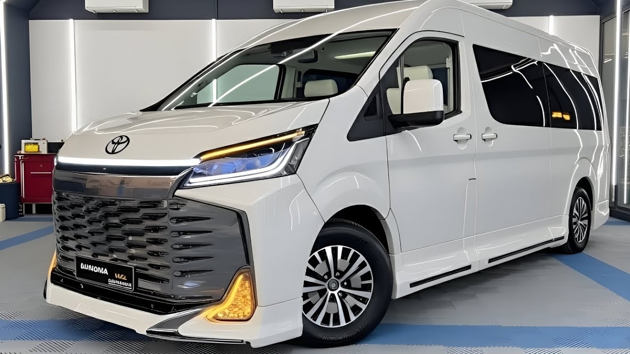 【衝撃】新型 2026 トヨタ ハイエース発表！家族旅行・ビジネスに完璧なマルチバン 
