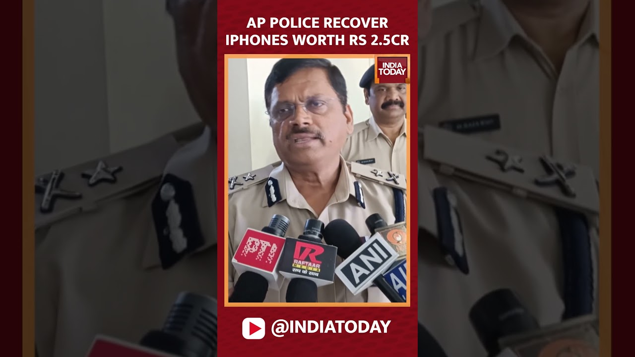 Andhra Pradesh Police Recovers 270 iPhones Worth Rs 2.5 Crores, Arrests 6