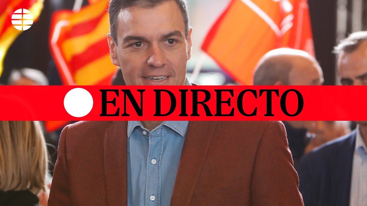 🔴 DIRECTO | Pedro Sánchez participa en el acto del PSOE en Zaragoza