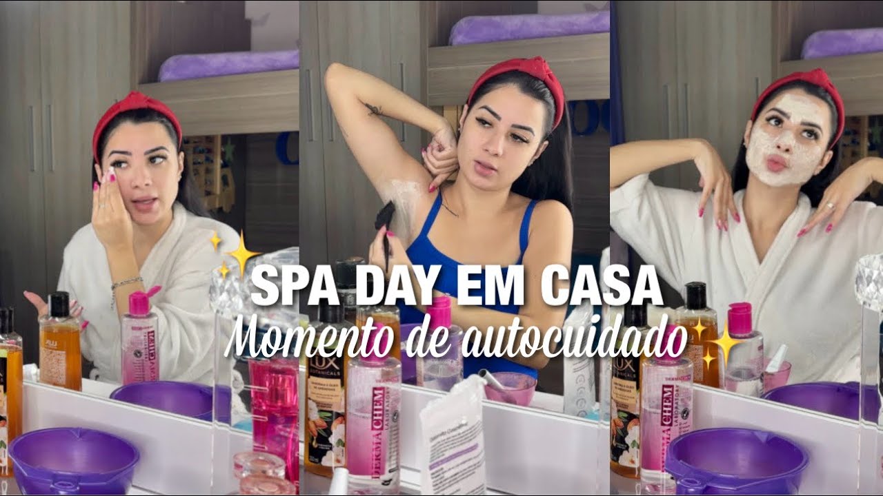 SPA DAY | Dia de autocuidado & glow up em casa ✨