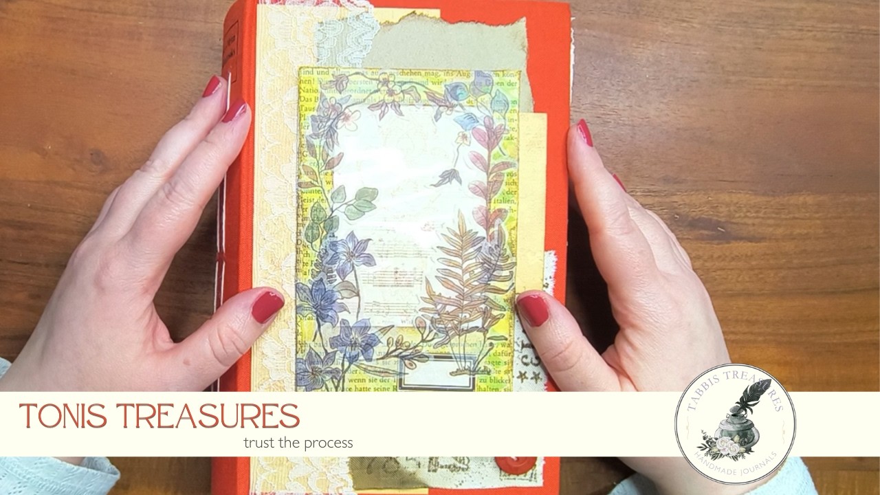 Toni ✨ Junk Journal Flip Through 🖤 wild and grungy | English