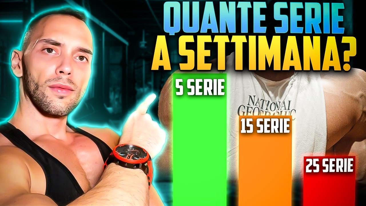 QUANTE SERIE devi FARE per la Max SINTESI PROTEICA MIOFIBRILLARE? Volume di allenamento