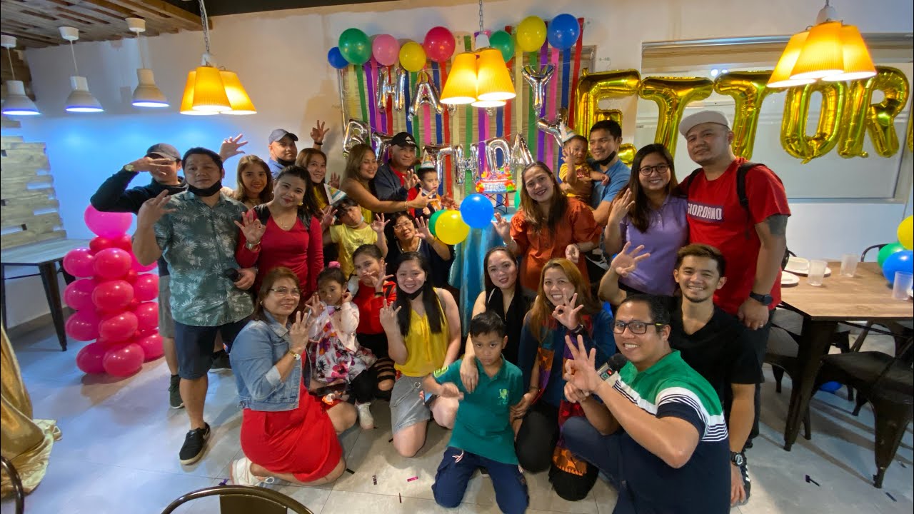 Farewell and Surprise Bday Greetings Madam Rose and Ettore