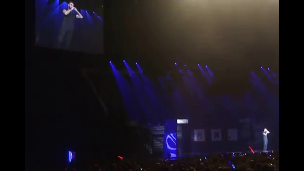 M Pokora - Standing ovation + discours - Zénith de Strasbourg