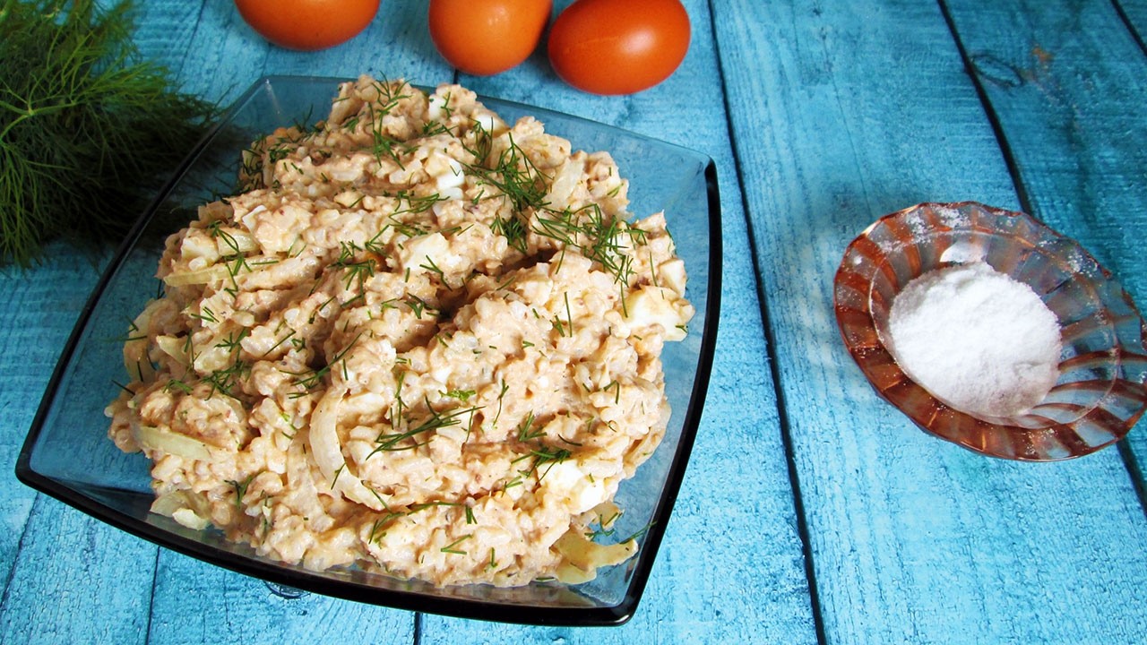 Очень вкусный РЫБНЫЙ САЛАТ на праздничный стол