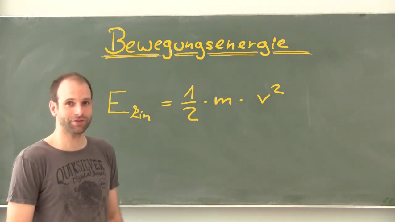 Bewegungsenergie - kinetische Energie