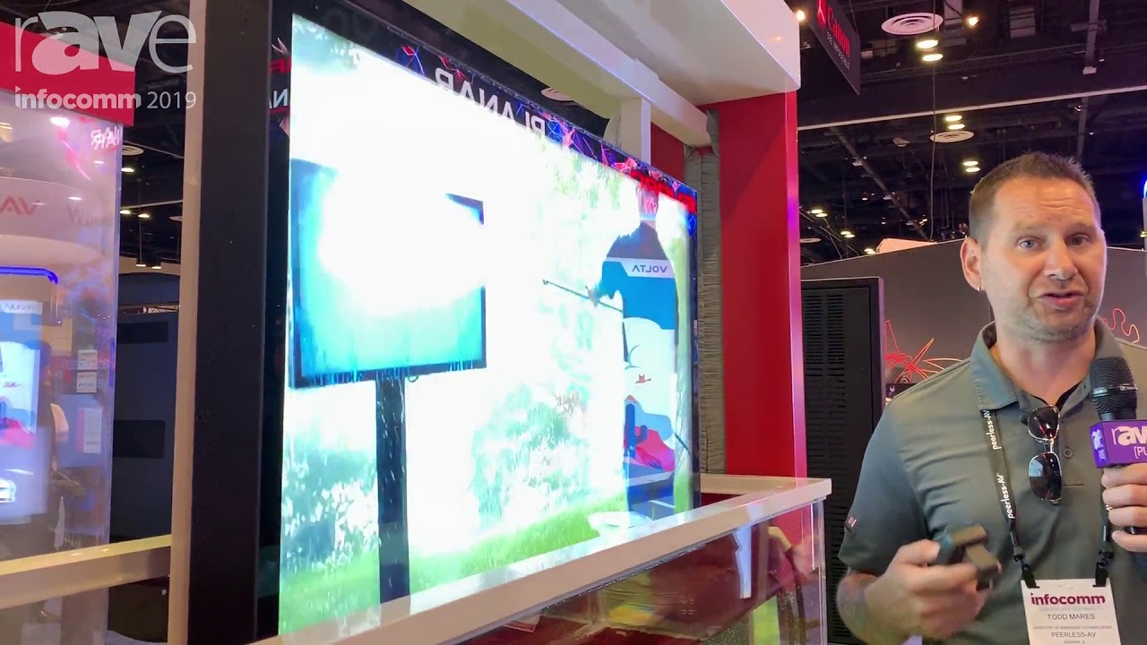 InfoComm 2019: Peerless-AV Shows Xtreme High Bright Outdoor Display for -31 to 140&deg; Operating Temp