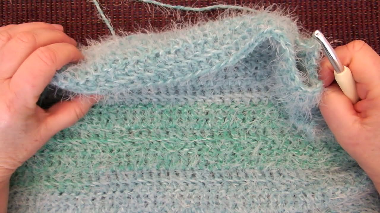 Easy Tutorial. Crochet Two Rows at the Same Time!