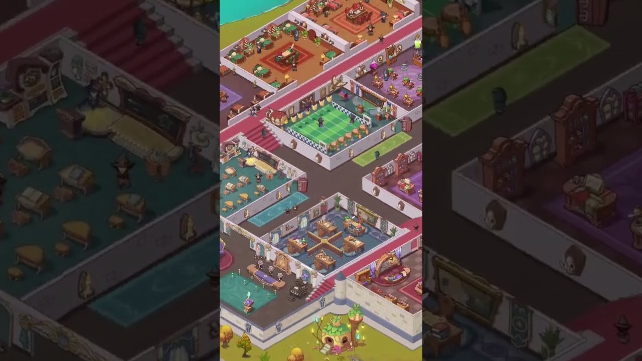 Idle Magic School - Game Trailer - #idle #freeonlinegame #clickergame #buildinggame #simulationgame